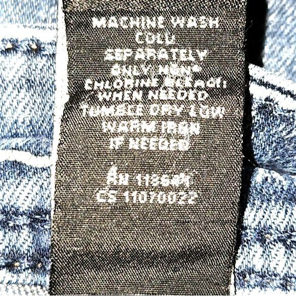 Lane Bryant Medium Wash Genius Fit Skinny Jeans Plus Size 28 - Picture 6 of 8